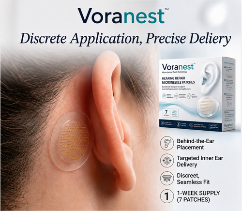 Fleur HEARING SUPPORT MICRONEEDLE PATCHES
