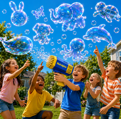 123® Super 3D Magic Bubble Concentrate —— Animal & Ocean Fantasy Theme