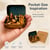 Purevivaa Mini Nativity Scene Set with Storage Box – Hand Painted Christmas Religious Figurines Decoration