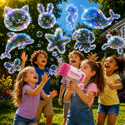123® Super 3D Magic Bubble Concentrate —— Animal & Ocean Fantasy Theme
