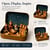 Purevivaa Mini Nativity Scene Set with Storage Box – Hand Painted Christmas Religious Figurines Decoration