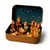 Purevivaa Mini Nativity Scene Set with Storage Box – Hand Painted Christmas Religious Figurines Decoration