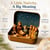 Purevivaa Mini Nativity Scene Set with Storage Box – Hand Painted Christmas Religious Figurines Decoration